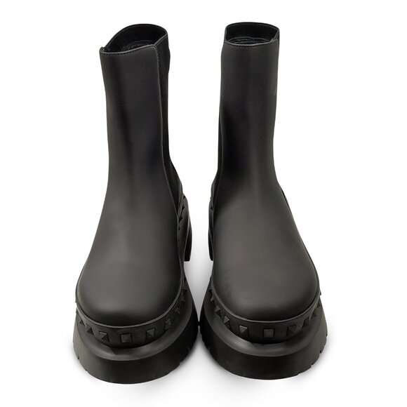 Valentino Garavani M-Way Rockstud Chelsea Black Mens Boots -Size EU 42- (0577) main image 10